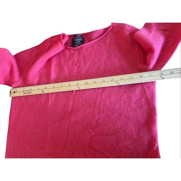 Abercrombie & Fitch 100% cashmere women’s XS pink long sleeve sweater - Picture 5 of 7